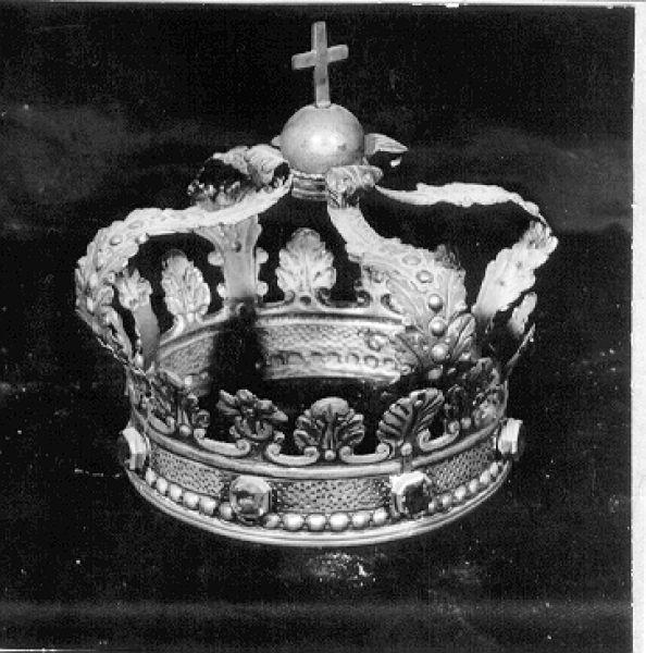 corona - bottega italiana (sec. XIX)