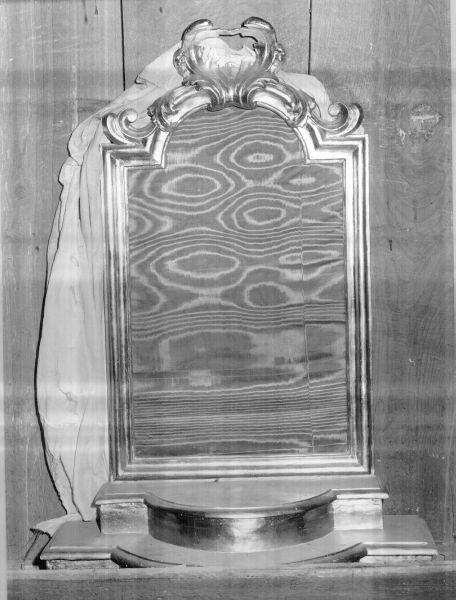 tronetto per esposizione eucaristica - bottega versiliese (secc. XIX/ XX)