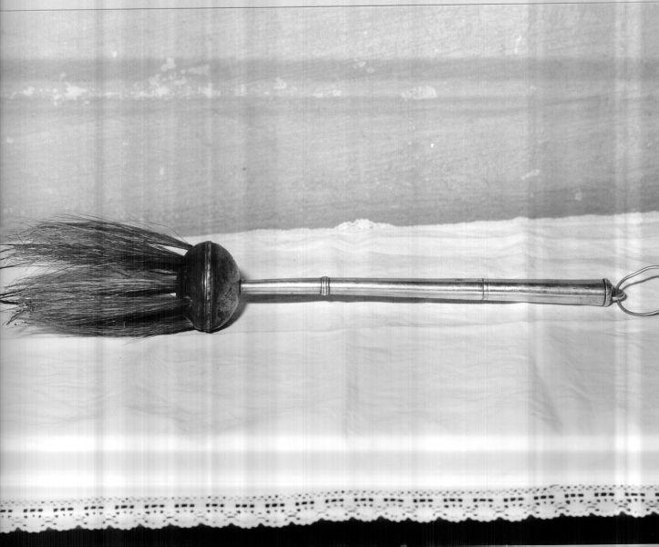 aspersorio - a pennello - bottega lucchese (sec. XIX)