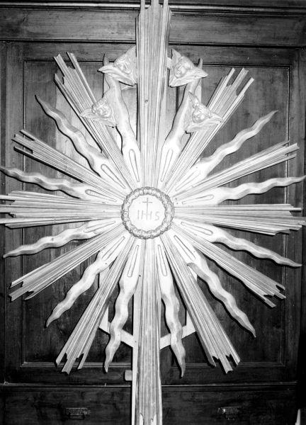 base processionale, frammento - bottega lucchese (sec. XX)