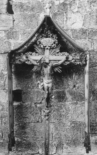 croce processionale - bottega lucchese (prima metà sec. XIX)