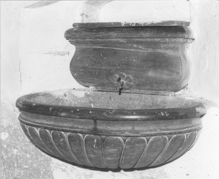 lavabo - bottega toscana (metà sec. XVIII)