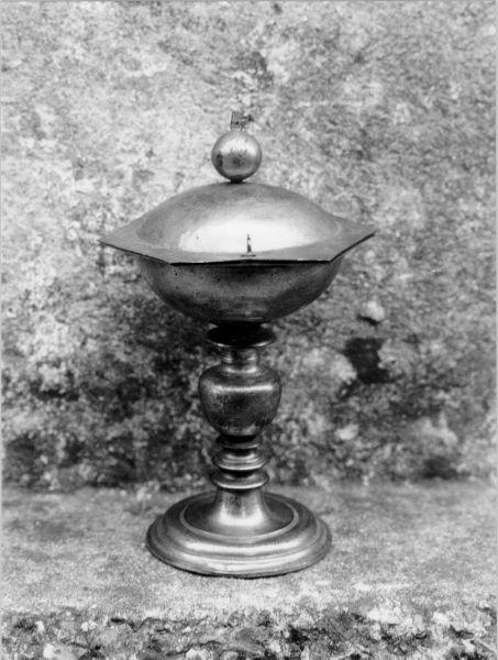 pisside - bottega lucchese (fine/inizio secc. XVIII/ XIX)