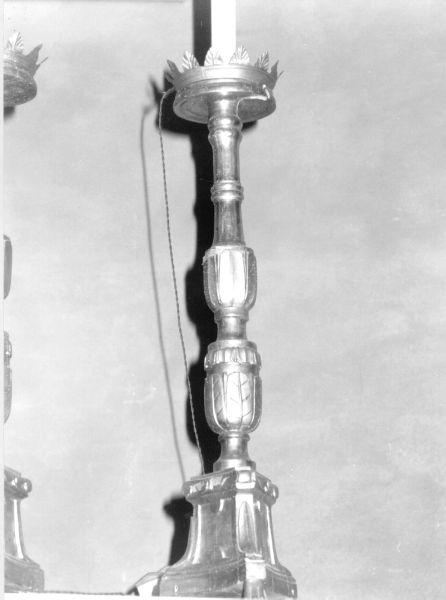 candeliere, serie - bottega lucchese (fine sec. XIX)