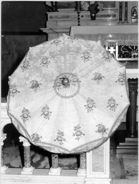 ombrellino processionale - manifattura italiana (fine/inizio secc. XIX/ XX)