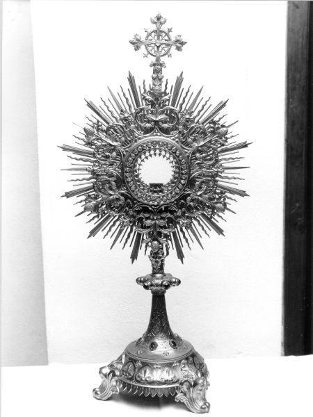 ostensorio - bottega lucchese (inizio sec. XX)