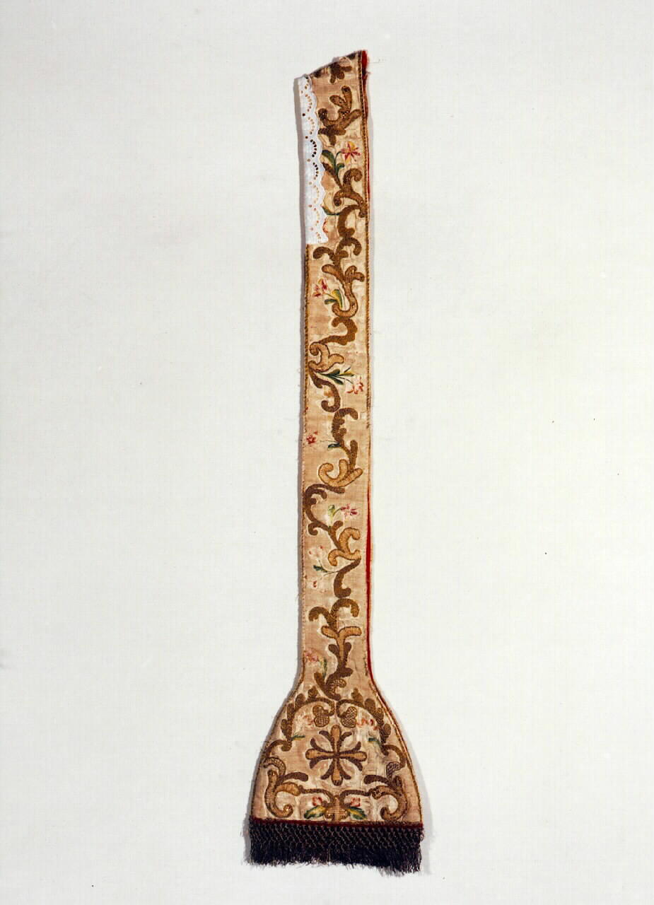 stola - manifattura siciliana (ultimo quarto sec. XVIII)