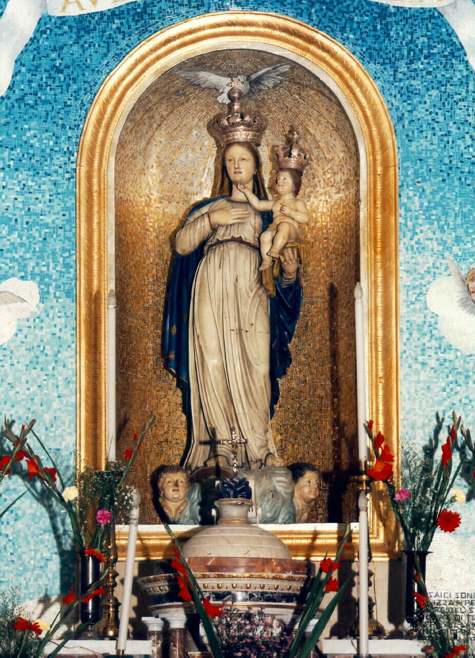 Madonna con Bambino (statua) - ambito siciliano (Fine/inizio secc. XVIII/ XIX)