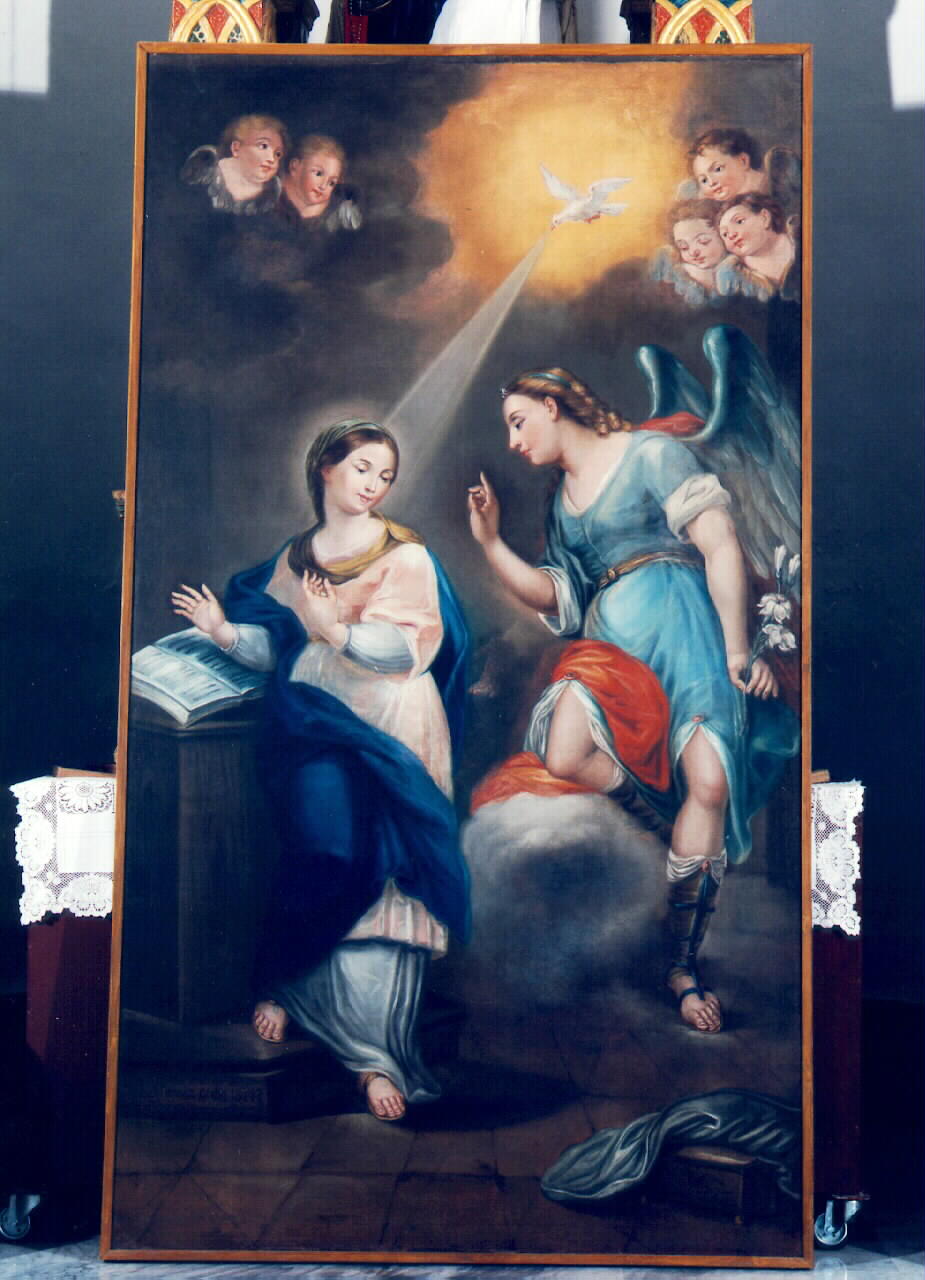 Annunciazione (dipinto) - ambito siciliano (sec. XIX)