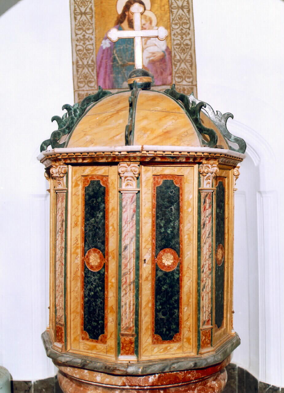 coprifonte - produzione siciliana (Prima metà sec. XIX)