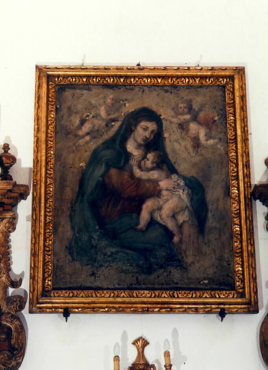 Madonna con Bambino (dipinto) - ambito siciliano (Seconda metà sec. XVIII)