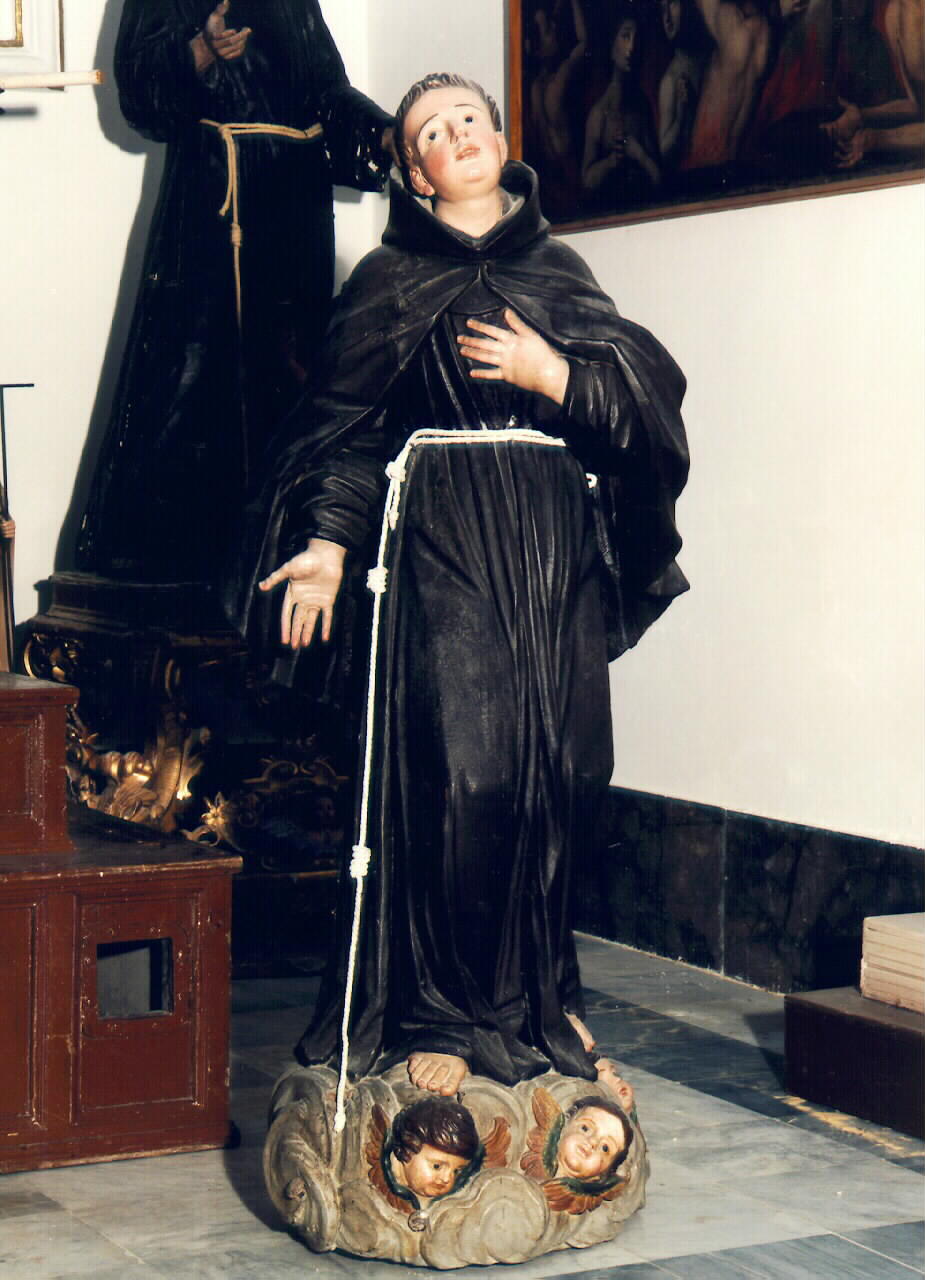 frate cappuccino (statua) - ambito siciliano (Seconda metà sec. XIX)