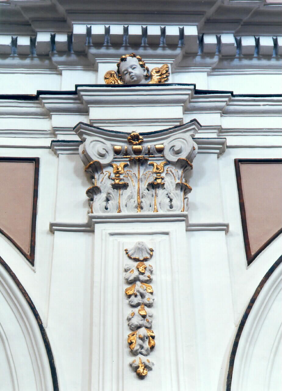 capitello, serie - ambito siciliano (Metà sec. XVIII)