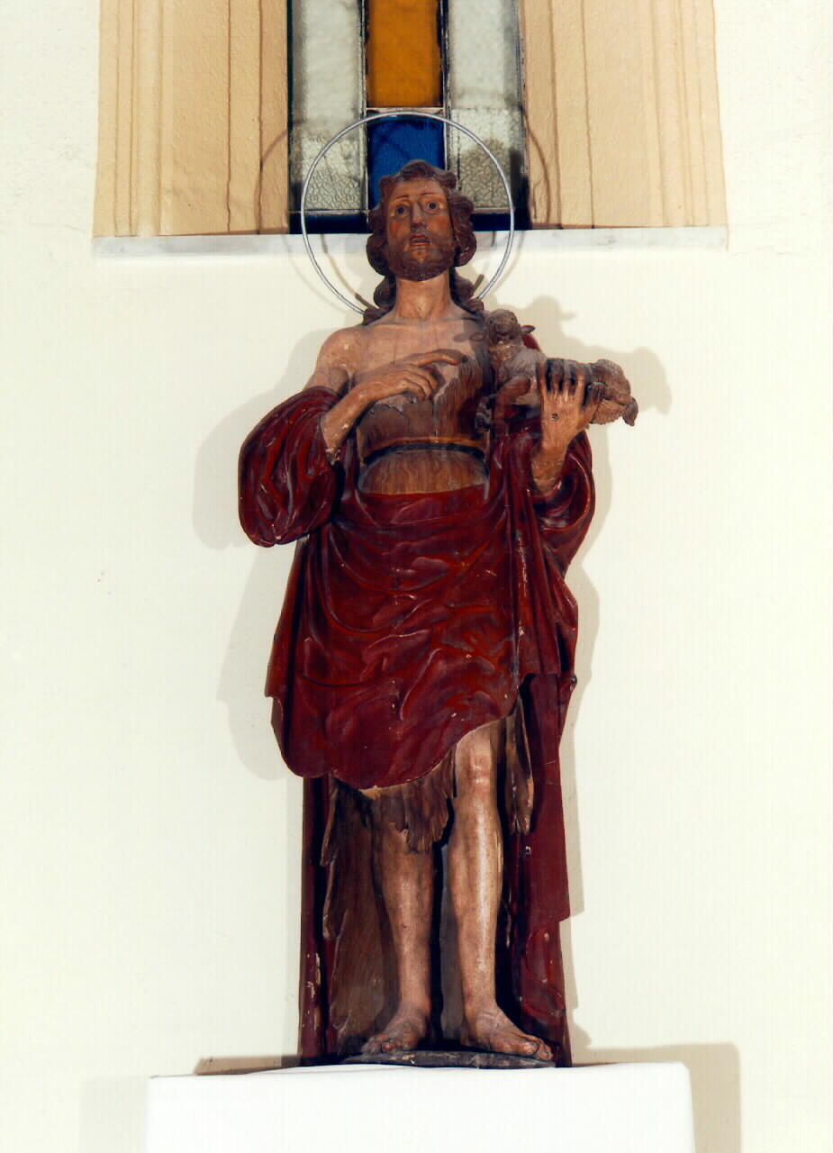San Giovanni Battista (statua) - ambito siciliano (Seconda metà sec. XVII)