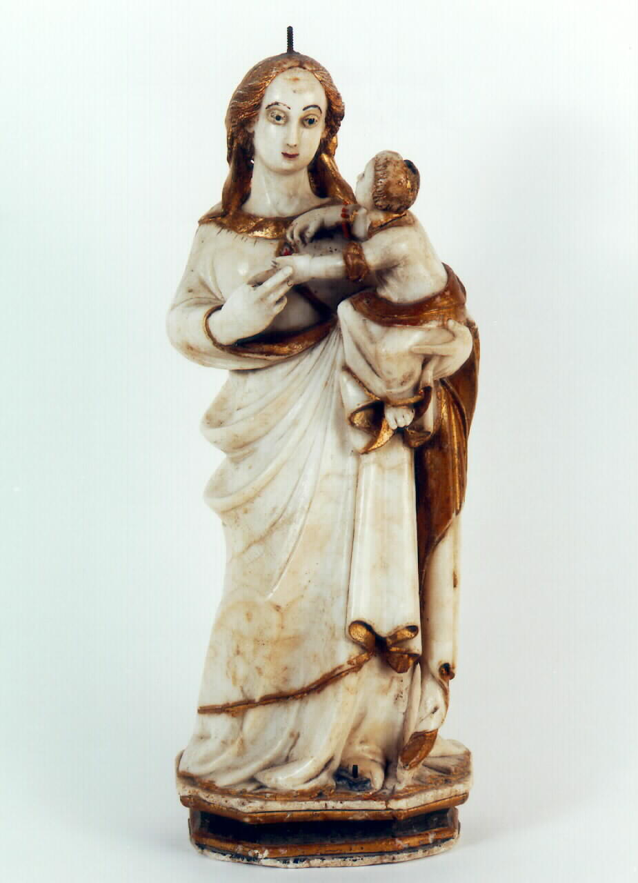 Madonna con Bambino (statua) - ambito siciliano (Prima metà sec. XVI)
