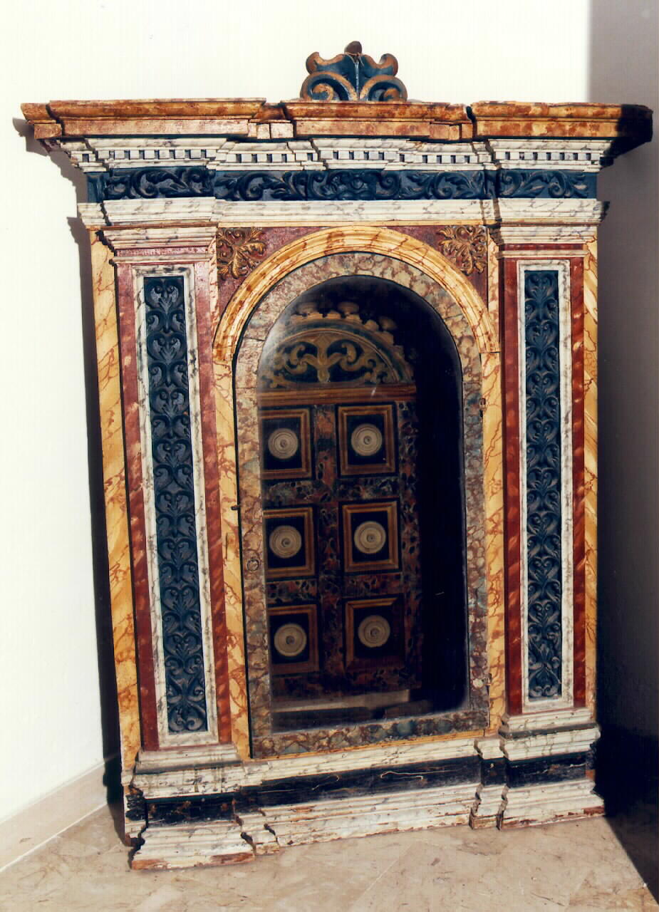 edicola - produzione siciliana (Seconda metà sec. XVII)