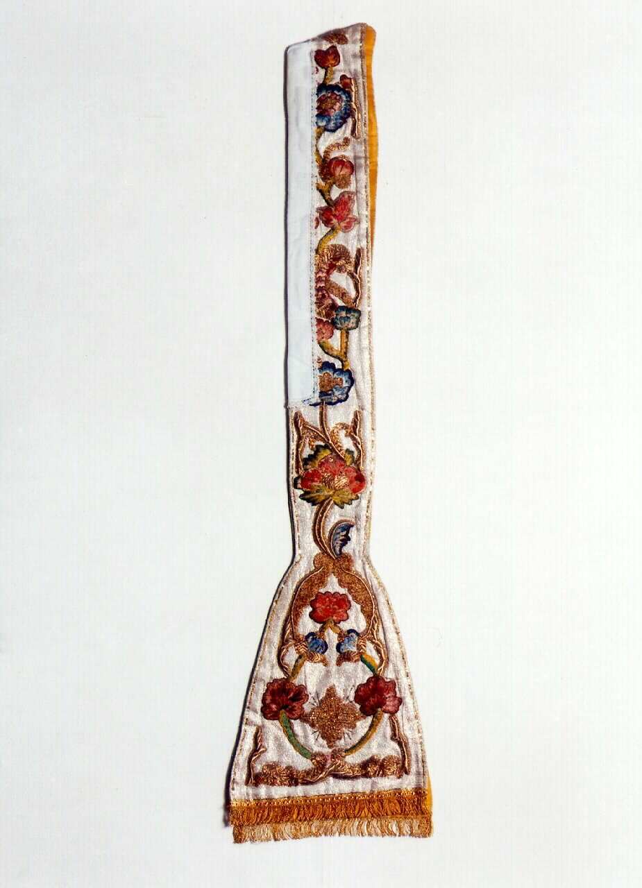 stola - manifattura siciliana (primo quarto, Prima metà sec. XVIII, sec. XX)