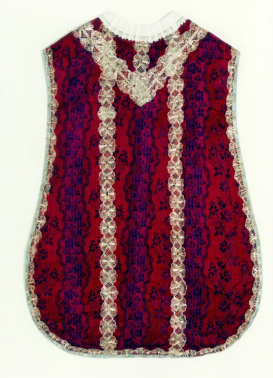 pianeta - manifattura siciliana (Fine/inizio secc. XVIII/ XIX)