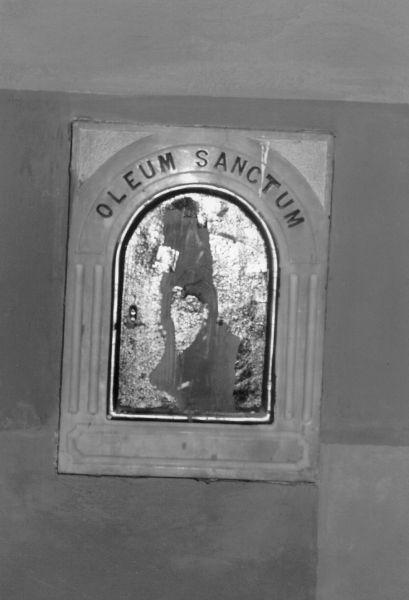 tabernacolo murale, serie - ambito apuoversiliese (inizio sec. XIX)