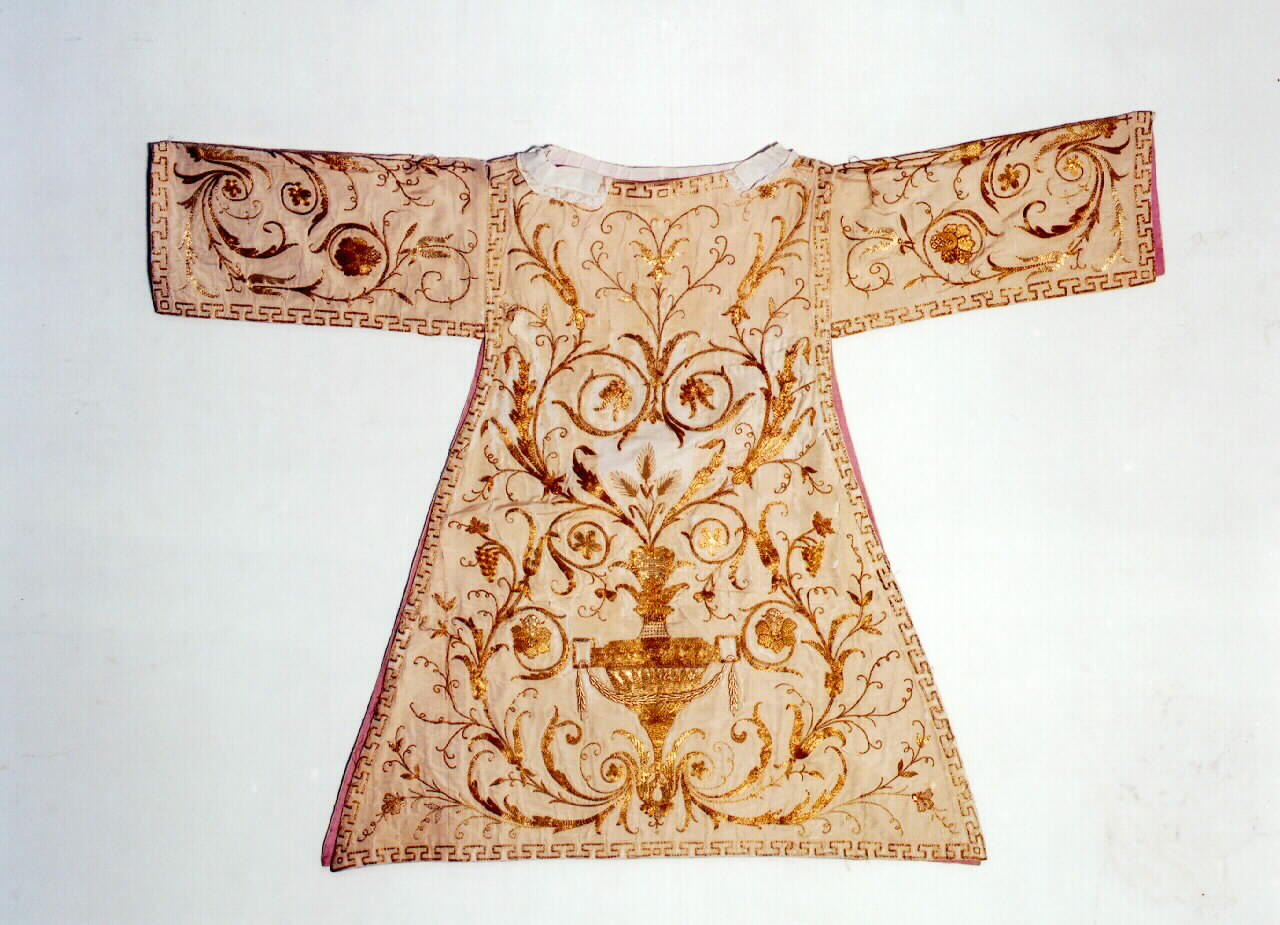 pianeta, serie - manifattura siciliana (ultimo quarto sec. XVIII)