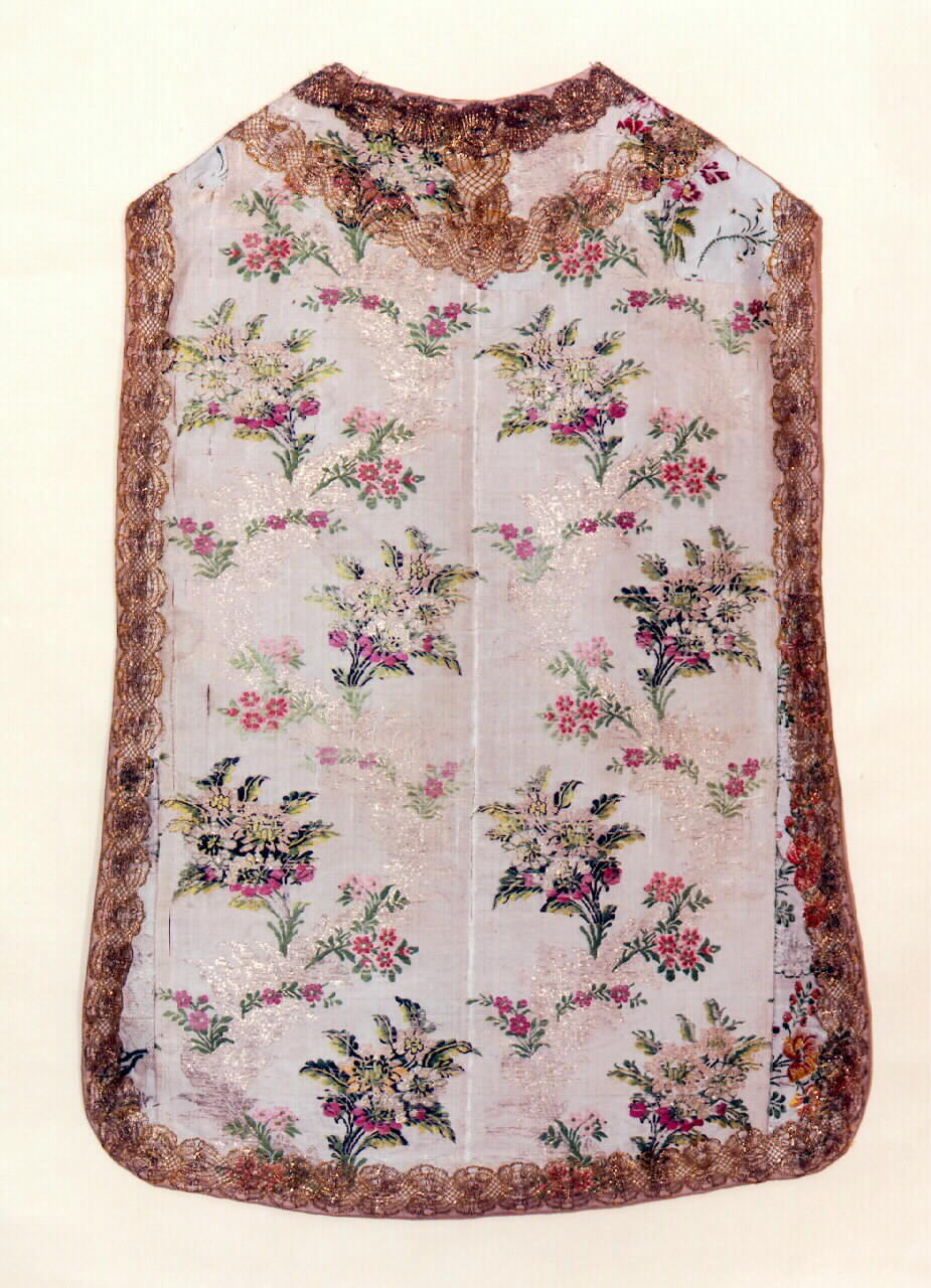 pianeta - manifattura siciliana (terzo quarto sec. XVIII)