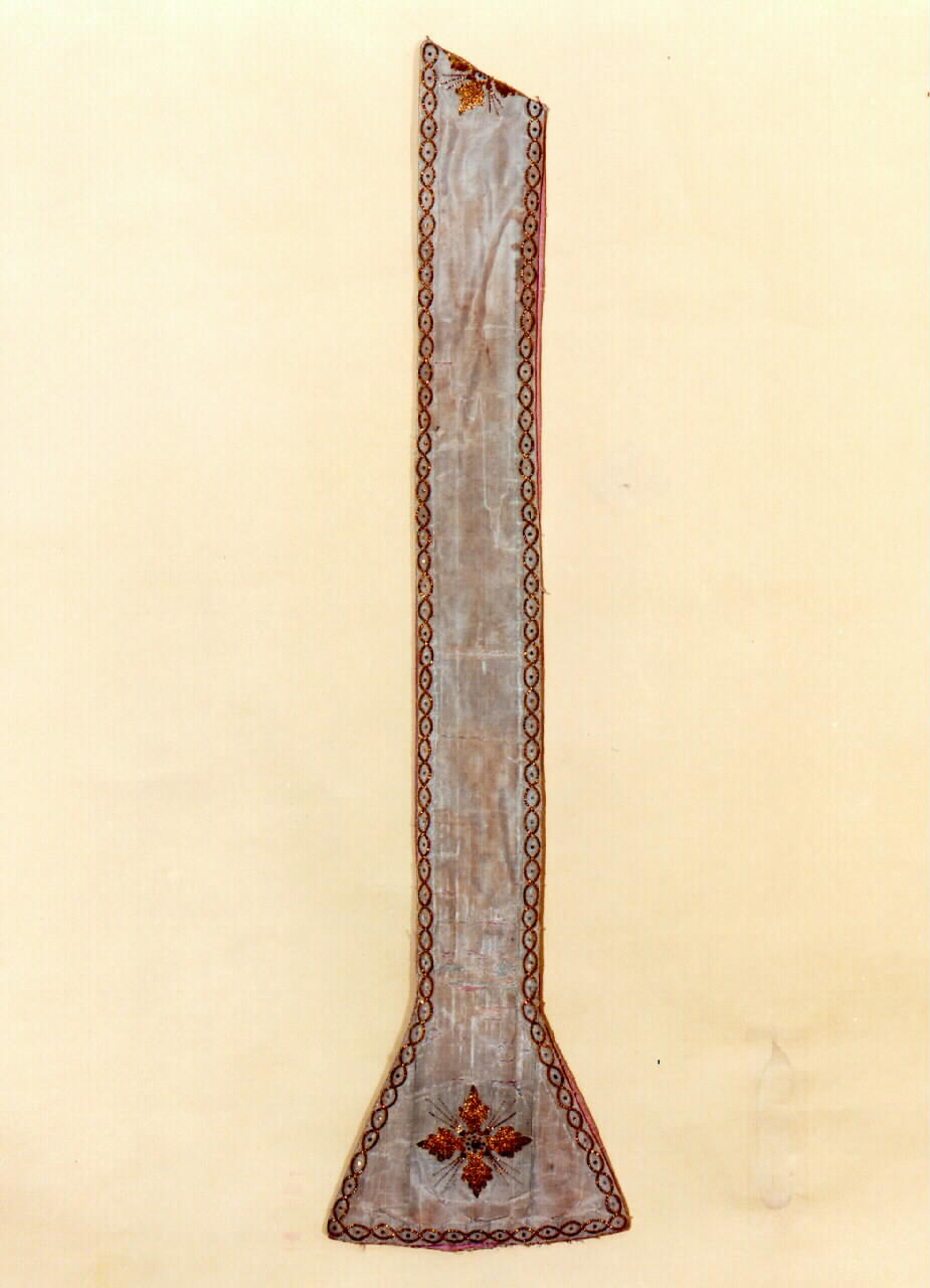 stola - manifattura siciliana (ultimo quarto sec. XVIII)