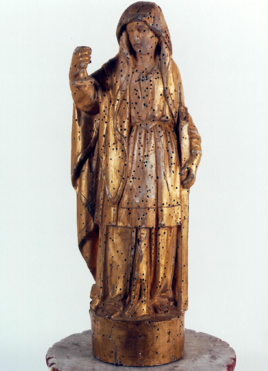 Fede (statuetta) - ambito siciliano (Fine/inizio secc. XVIII/ XIX)