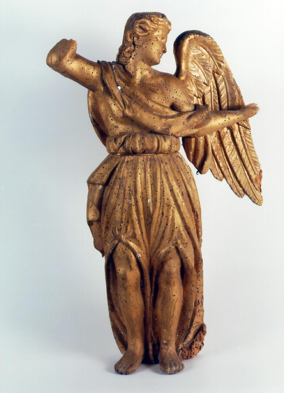 angelo (statua, serie) - ambito siciliano (Prima metà sec. XIX)