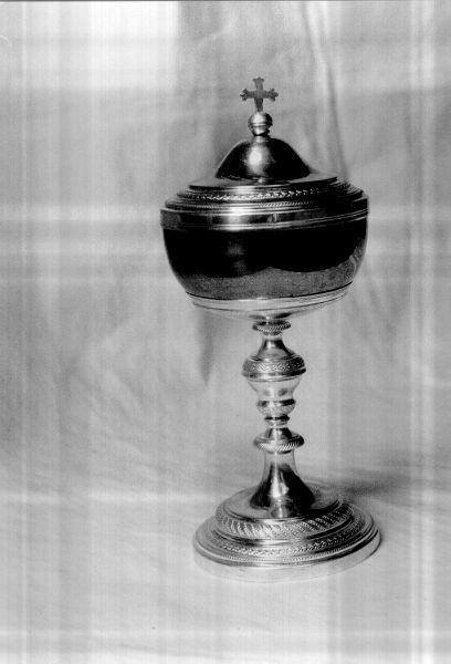 pisside - bottega toscana (fine/inizio secc. XIX/ XX)