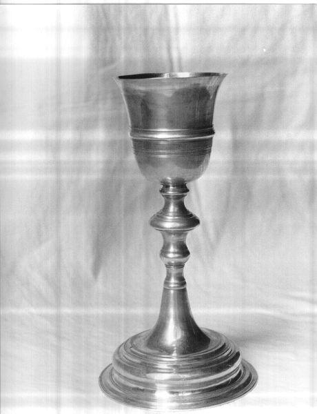 calice - bottega ligure (?) (fine/inizio secc. XVIII/ XIX)