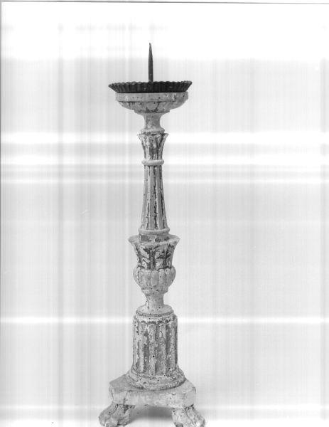 candelabro, serie - bottega italiana (sec. XIX)