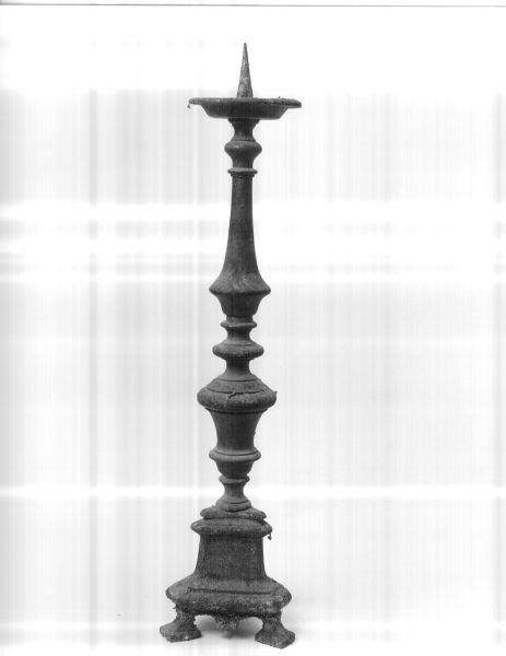 candelabro, serie - manifattura toscana (inizio sec. XIX)