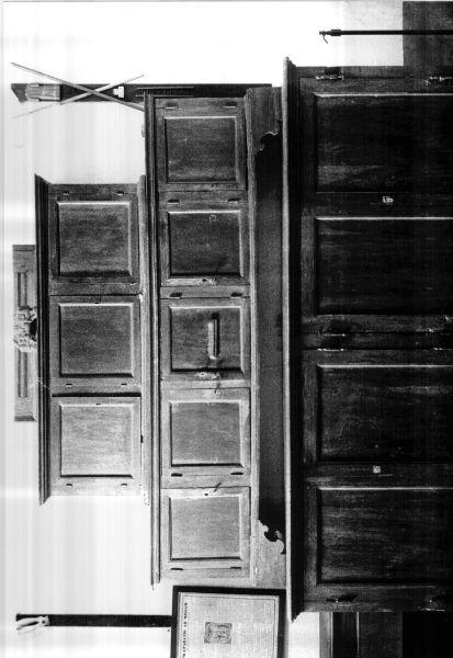 mobile da sacrestia - ambito lunigianese (?) (inizio sec. XVIII)