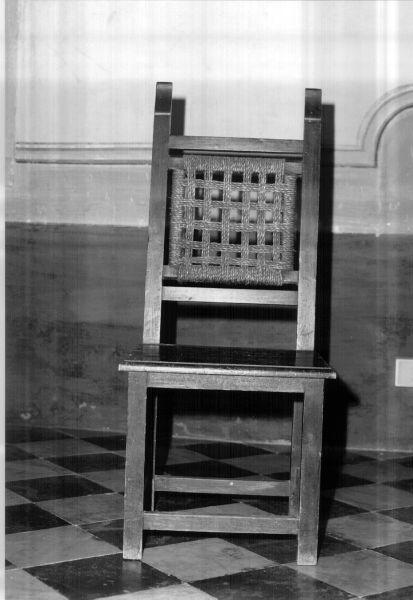 sedia, serie - ambito lunigianese (fine/inizio secc. XIX/ XX)