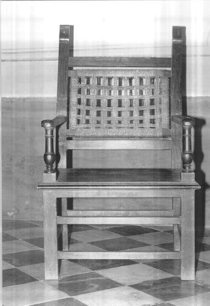 poltrona - ambito lunigianese (fine/inizio secc. XIX/ XX)