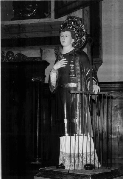 San Lorenzo (statua) - bottega italiana (ultimo quarto sec. XIX)