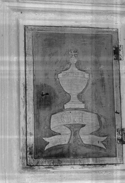 armadietto per oli santi - ambito lunigianese (sec. XIX)