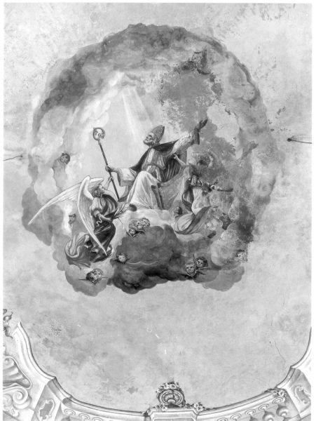 gloria di San Biagio (decorazione pittorica) - bottega italiana (sec. XX)