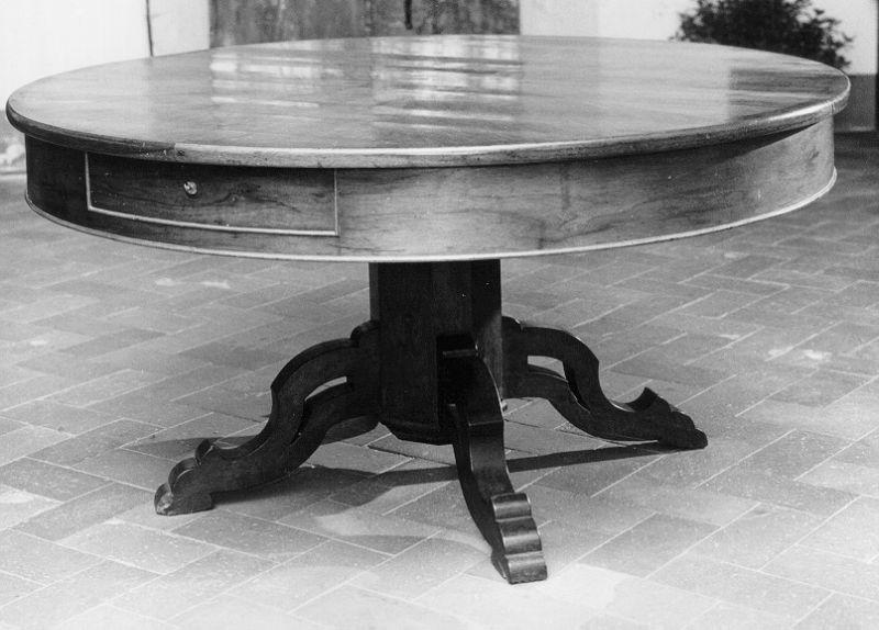 tavolo - bottega toscana (prima metà sec. XIX)