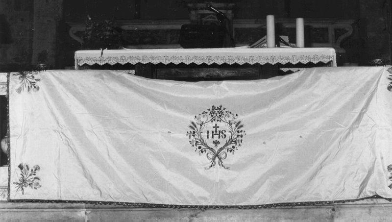 velo omerale - manifattura italiana (sec. XIX)