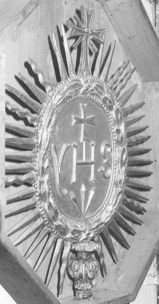 emblema di confraternita - bottega toscana (sec. XIX)