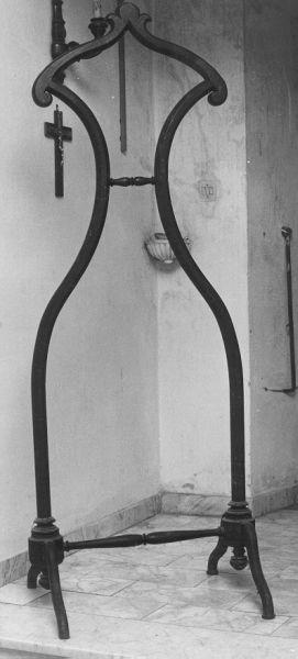 attaccapanni - bottega toscana (fine/inizio secc. XVIII/ XIX)