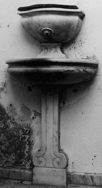 lavabo - bottega toscana (sec. XVIII)