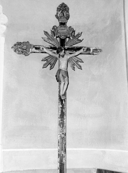 crocifisso - ambito lunigianese (?) (fine/inizio secc. XVIII/ XIX)