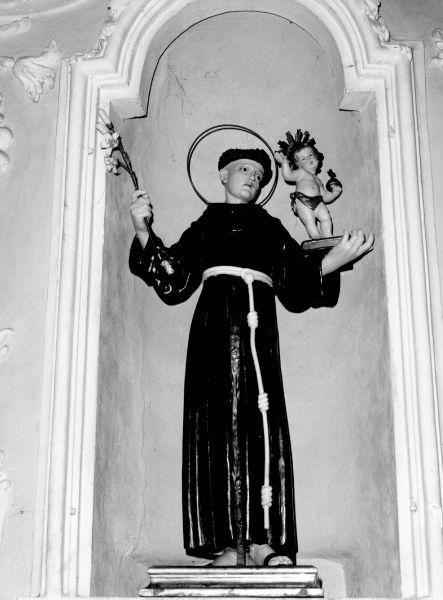 SANT'ANTONIO (statua) - ambito lunigianese (metà sec. XIX)