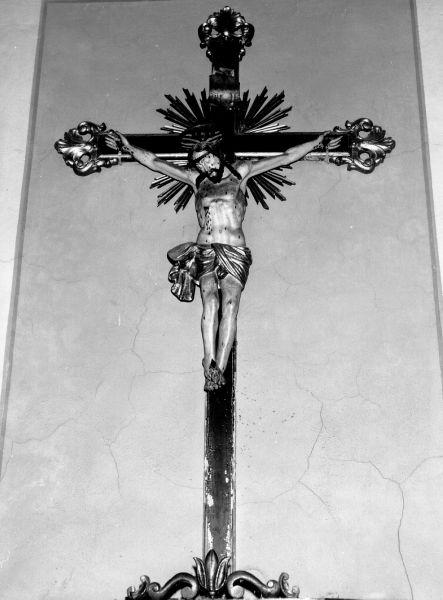 crocifisso - ambito lunigianese (inizio sec. XX)