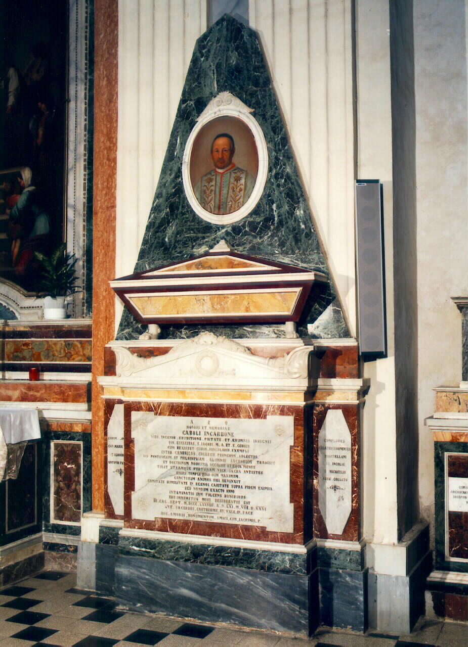 monumento sepolcrale - ambito siciliano (sec. XIX)