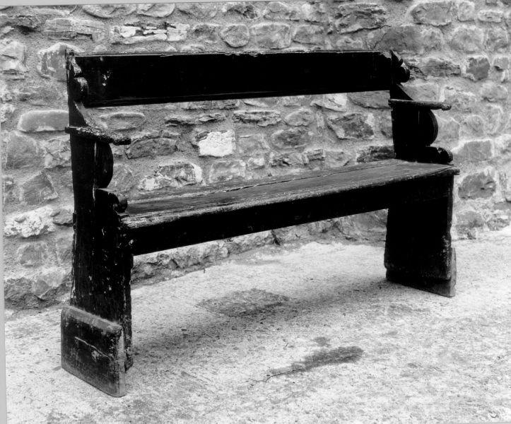 panca - ambito lunigianese (sec. XVIII)