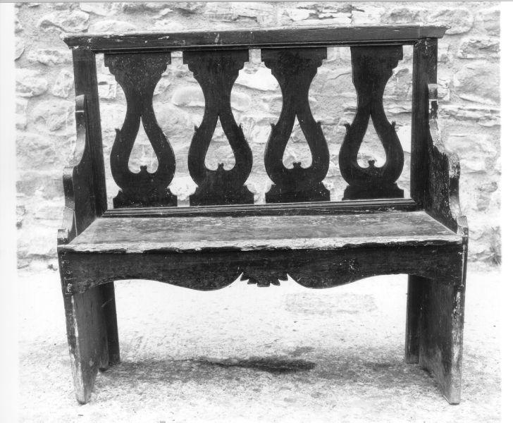 panca - ambito lunigianese (sec. XVIII)