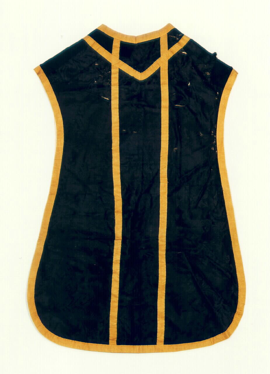 pianeta - manifattura siciliana (Seconda metà sec. XIX)